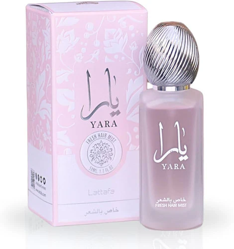 Yara Pink Hair Mist by Lattafa - Image 3